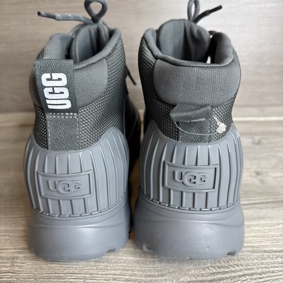 UGG USA Mens Size 11 Neumel X Grey Waterproof Rain Boots Shoes main image 4